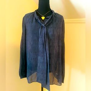 Michael Kors Blue Blouse